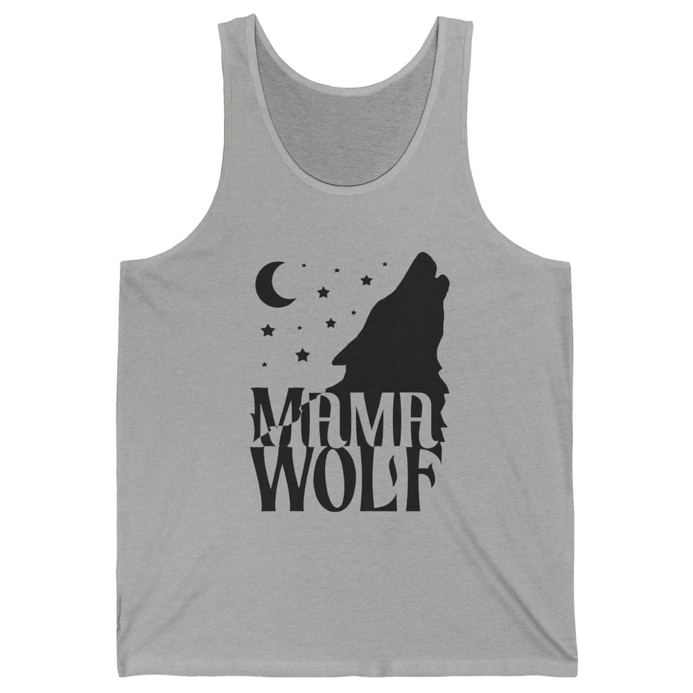 Wolf Pack Wolf Family Mama Wolf Matching Family Outfit Unisex Jersey Tank