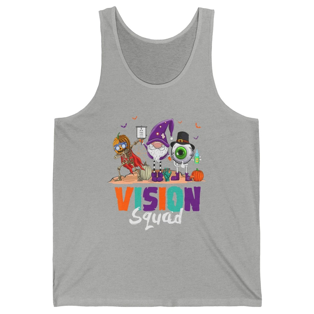 Vision Squad Optometry Optometrist Witch Halloween Spooky Unisex Jersey Tank