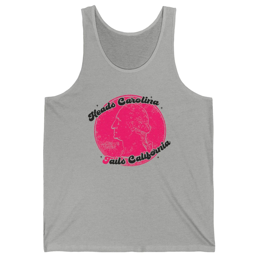 Vintage Heads Carolina Tail California Western Country Unisex Jersey Tank