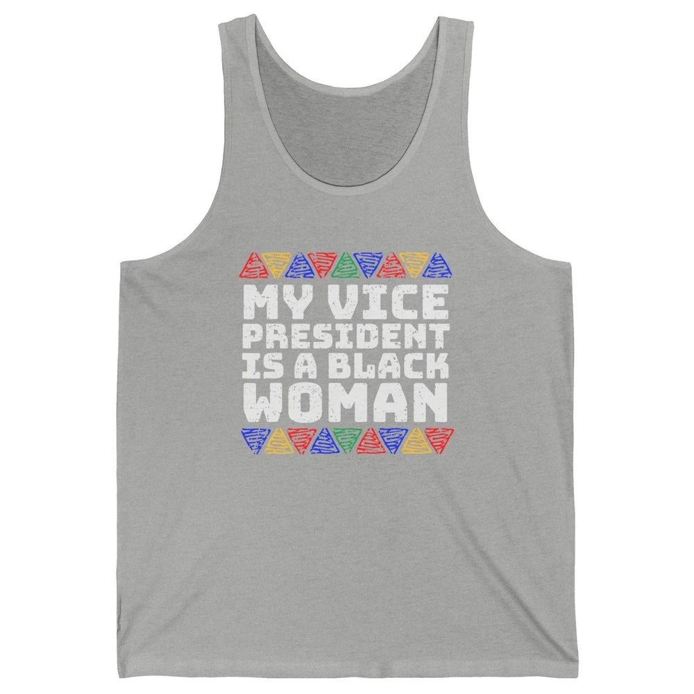 Black History Month Black Queen My Vice President Is Black Unisex Jersey Tank