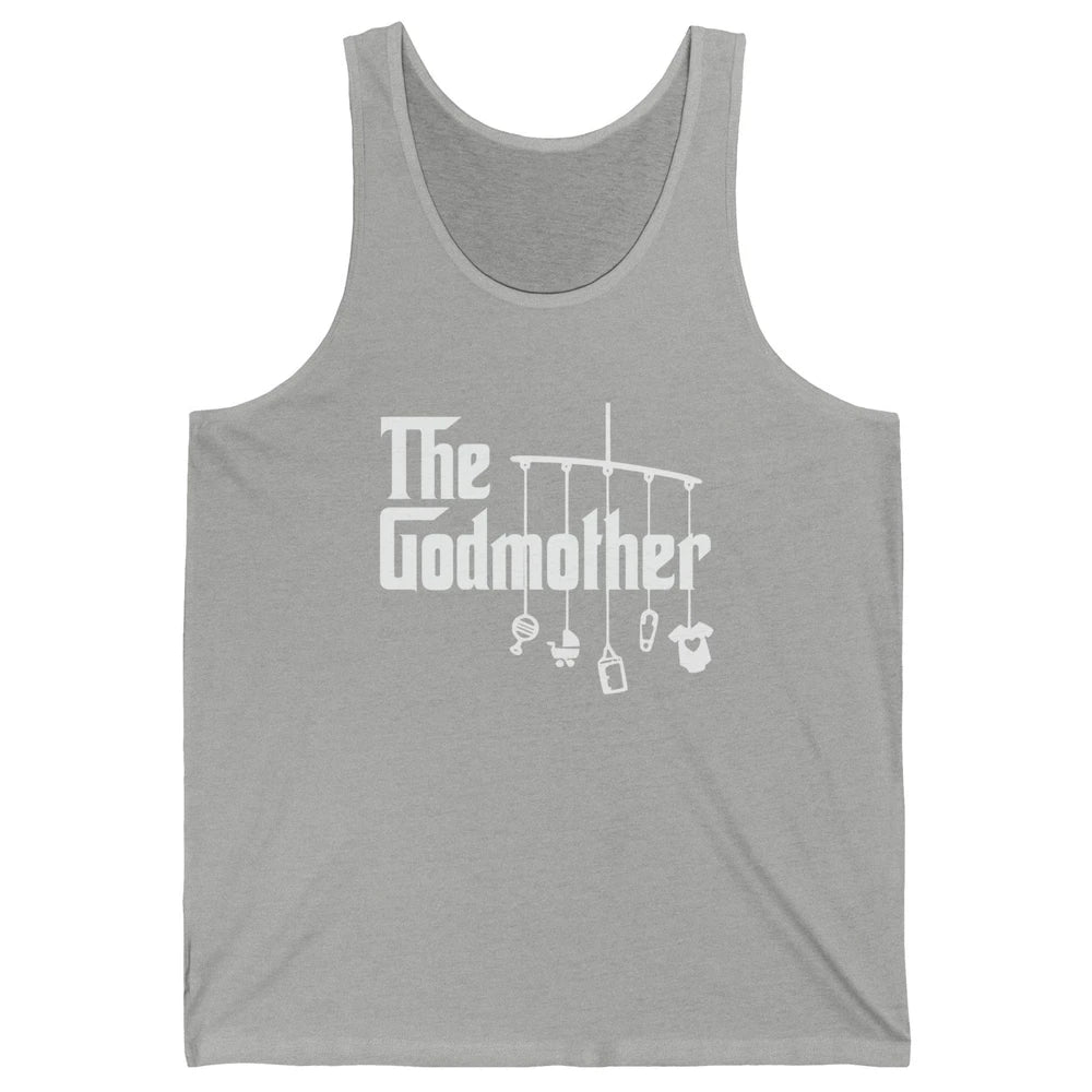 The Godmother First Mother's Day Mom Gift God Mother Unisex Jersey Tank