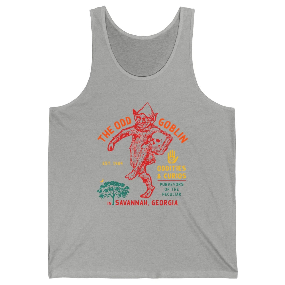 Vintage The Odd Goblin Est 1984 Oddities Savannah Georgia Unisex Jersey Tank