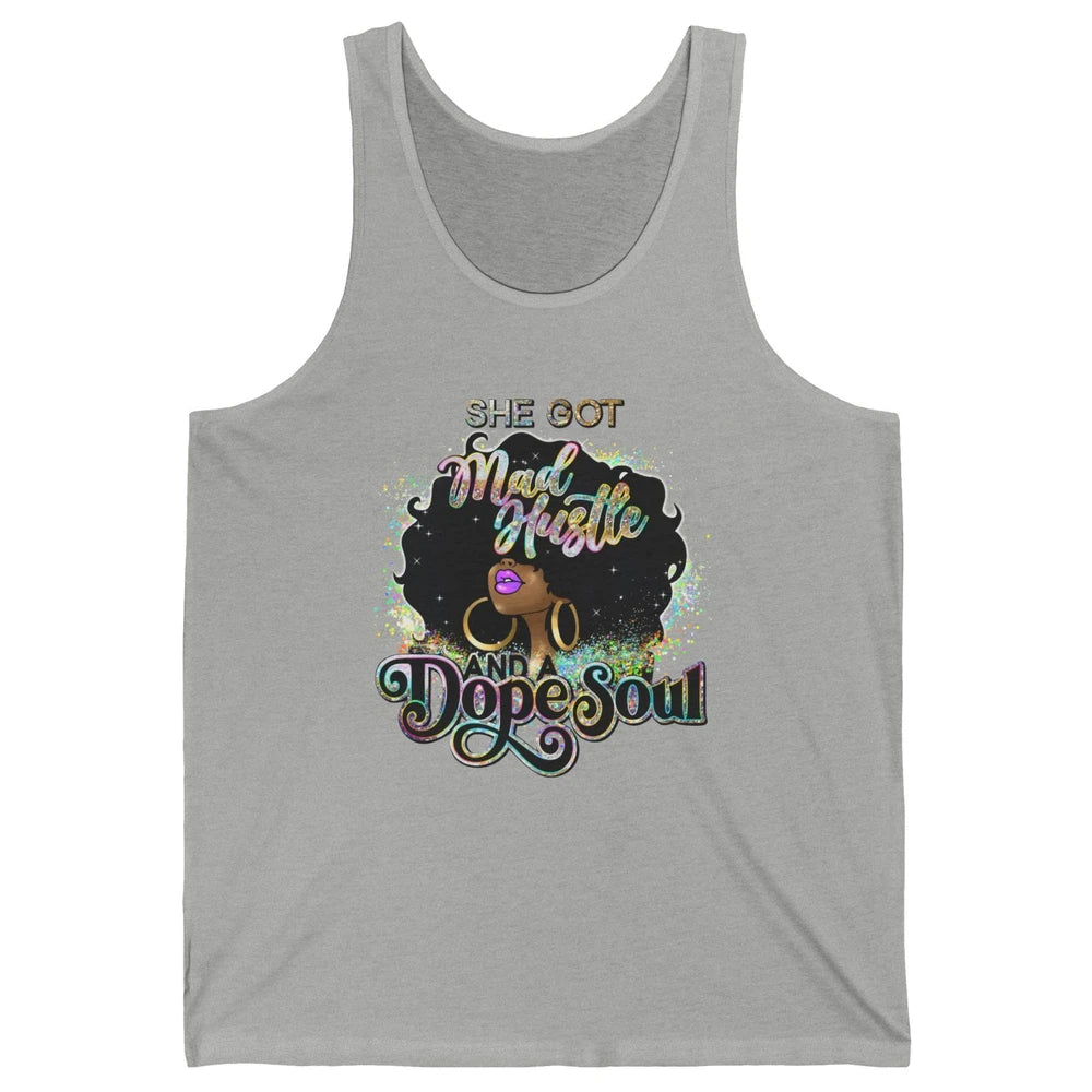 Black Girl She Got A Dope Soul Afro Women Christian Belief Unisex Jersey Tank