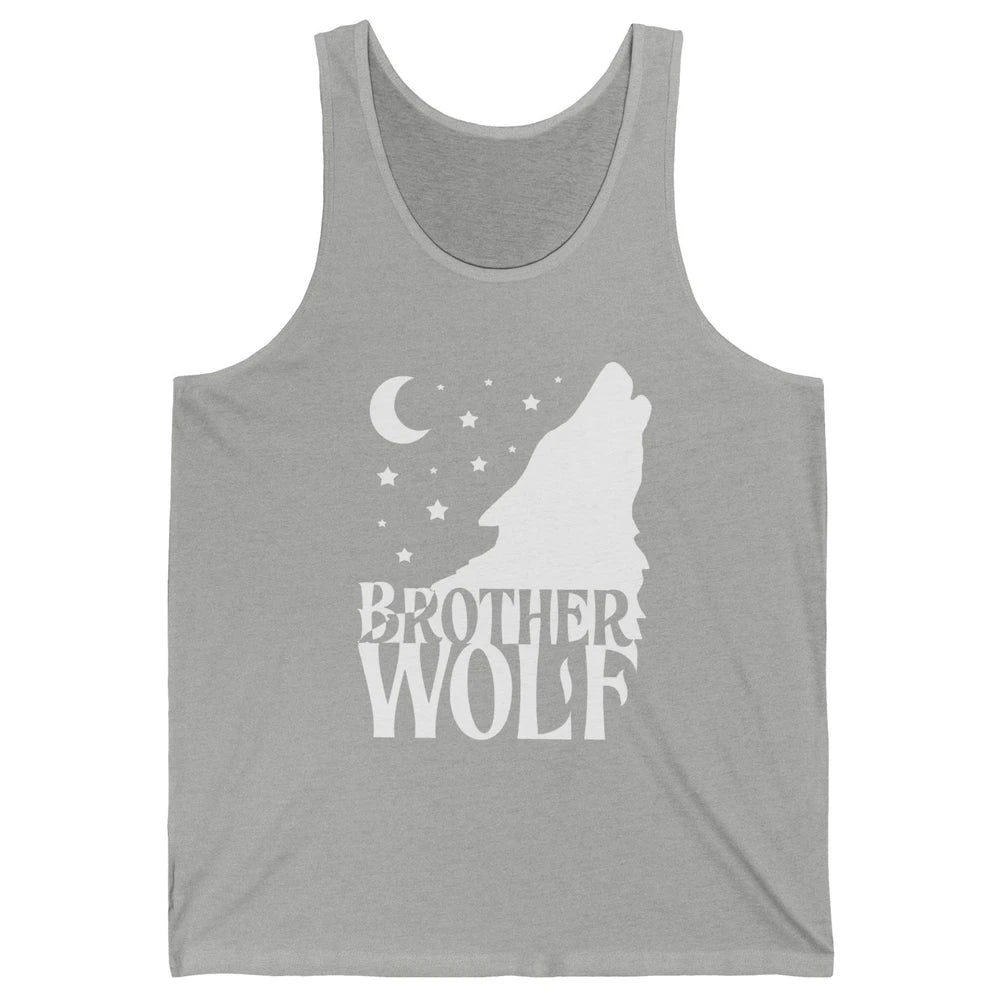 Brother Wolf Wolf Pack Wolf Family Matching Family Outfit Unisex Jersey Tank