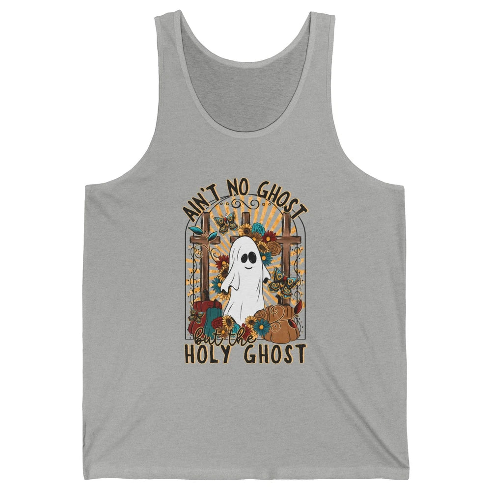 Ain't No Ghost But The Holy Ghost Spooky Christian Halloween Unisex Jersey Tank