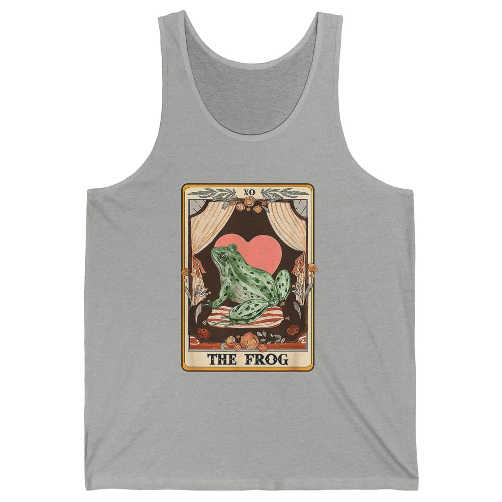 The Ginger Tarot Card Ginger Tabby Cat Ginger Cat Halloween Unisex Jersey Tank