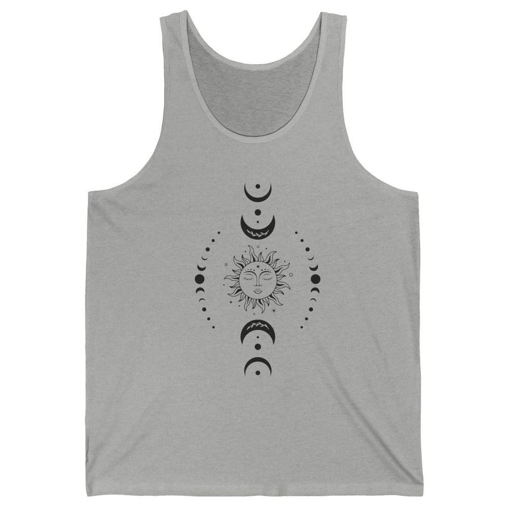 Boho Sun And Moon Hippie Girl Peace Lovers Halloween Costume Unisex Jersey Tank