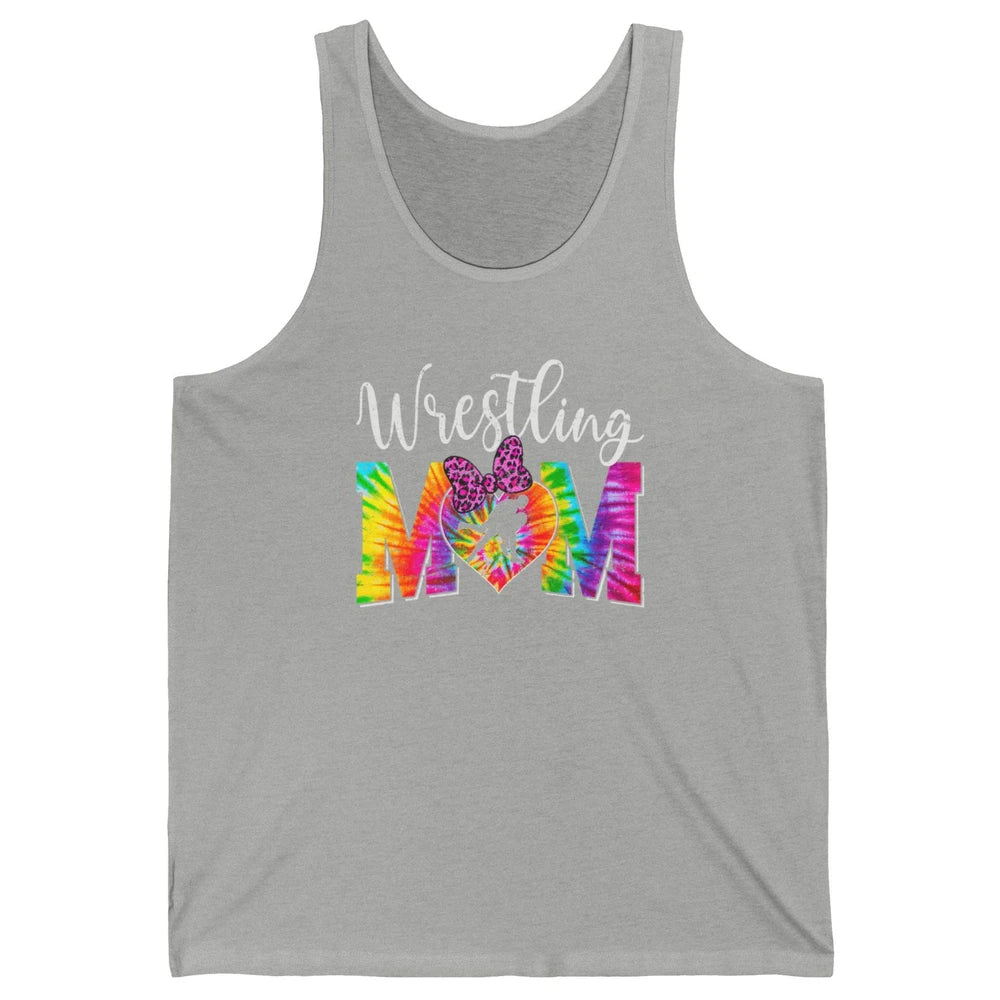 Vintage Sports Wrestling Mom Mama Martial Art Tie Dye Retro Unisex Jersey Tank