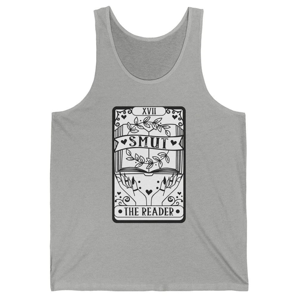 Retro Smut The Reader Tarot Card Halloween Book Lovers Unisex Jersey Tank