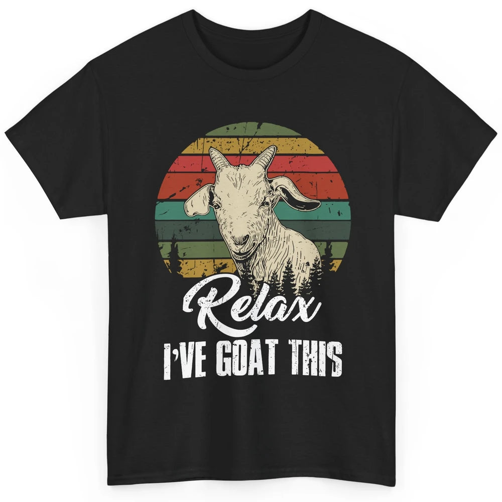 Vintage Goat I Goat This Farming Life Farmer Gift Men Women Classic Unisex T-Shirt