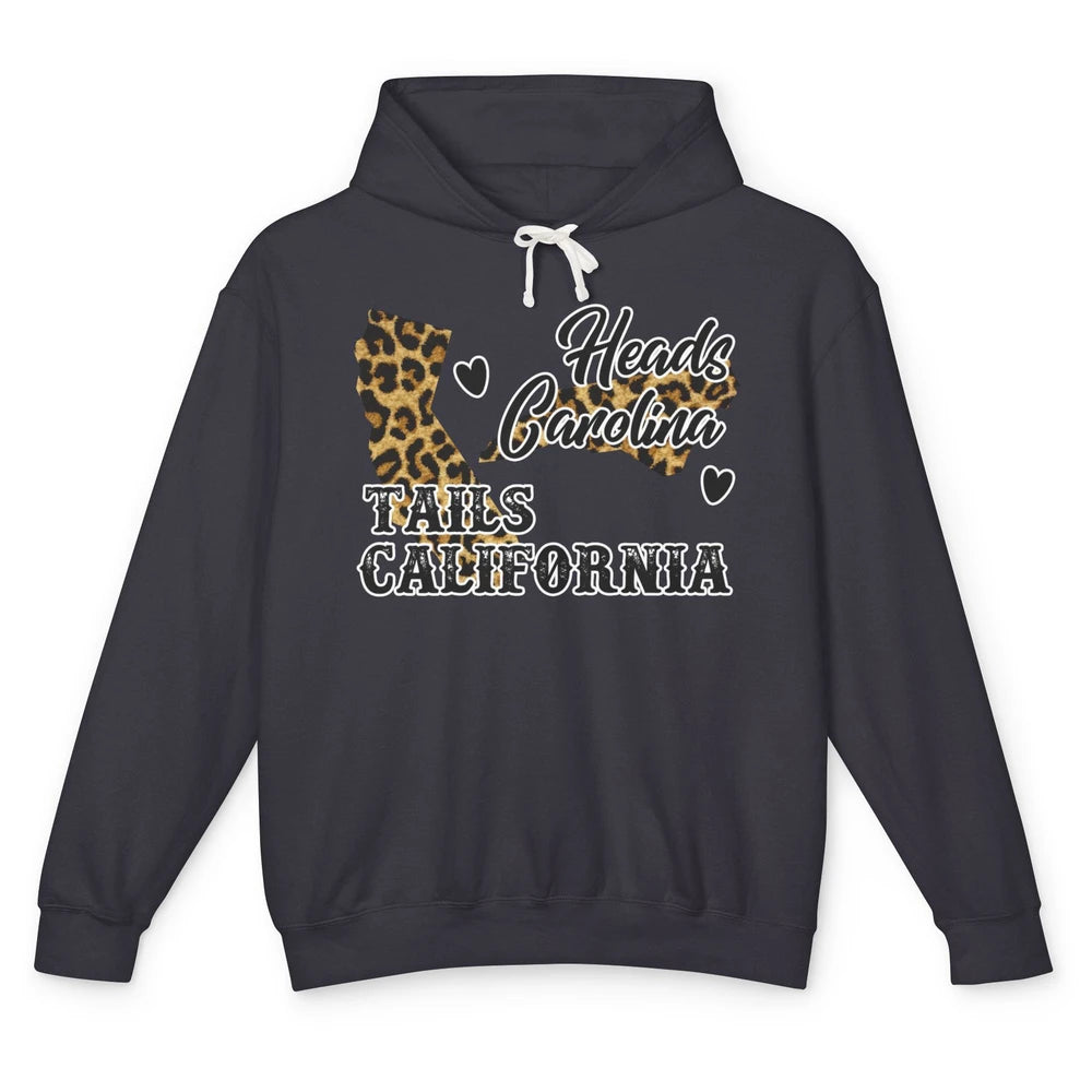 Retro Leopard Heads Carolina Tail California Western Summer Unisex Lightweight Hoodie