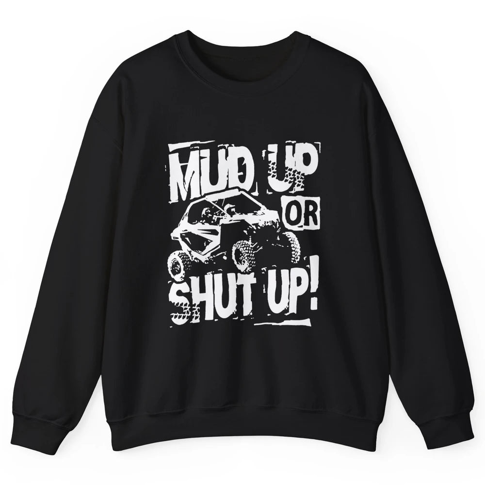 Retro UTV SXS Rider Mud Up ATV Offroad Riding SXS Rider Life Unisex Crewneck Sweatshirt