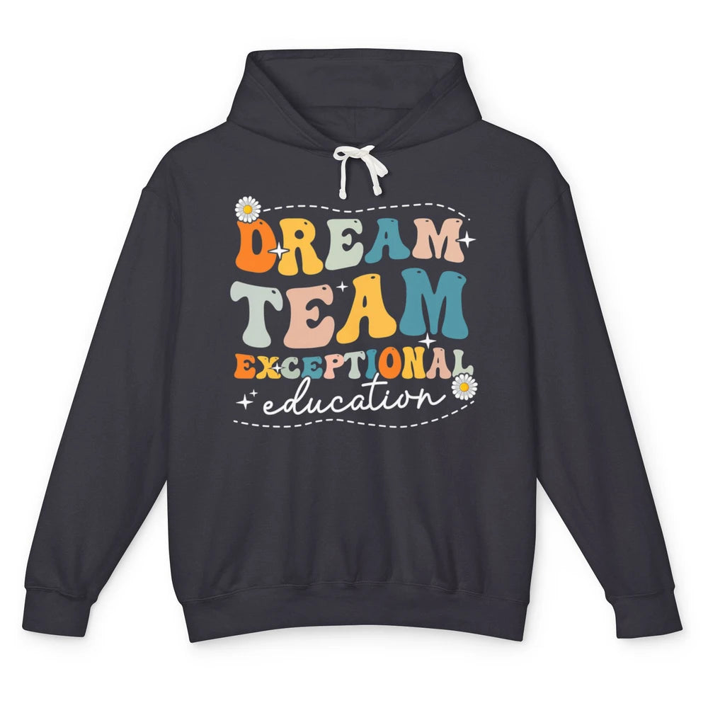 Groovy Dream Exceptional Education Sped Teacher Therapy Boho Unisex Lightweight Hoodie