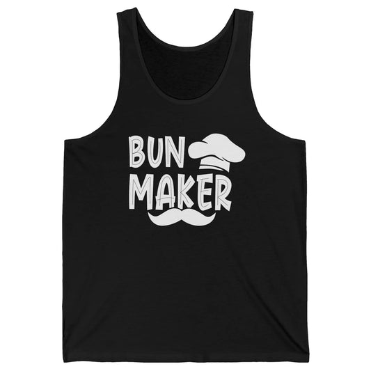 Bun Maker Bun Baker Pregnancy Announcement Baby Reveal Gift Unisex Jersey Tank