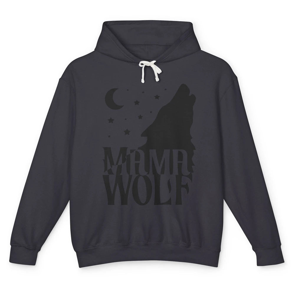 Wolf Pack Wolf Family Mama Wolf Matching Family Outfit Unisex Lightweight Hoodie