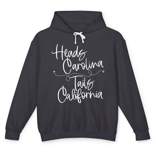 Vintage Heads Carolina Tail California Summer Beach Paradise Unisex Lightweight Hoodie