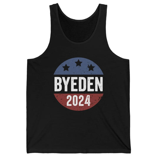 Bye Den 2024 Byeden Button Funny Anti Joe Biden Vote Trump Unisex Jersey Tank