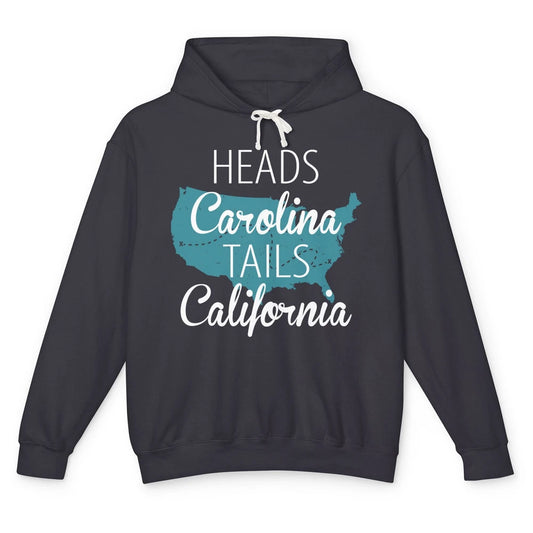 Heads Carolina Tail California Western Country Summer Beach Unisex Lightweight Hoodie