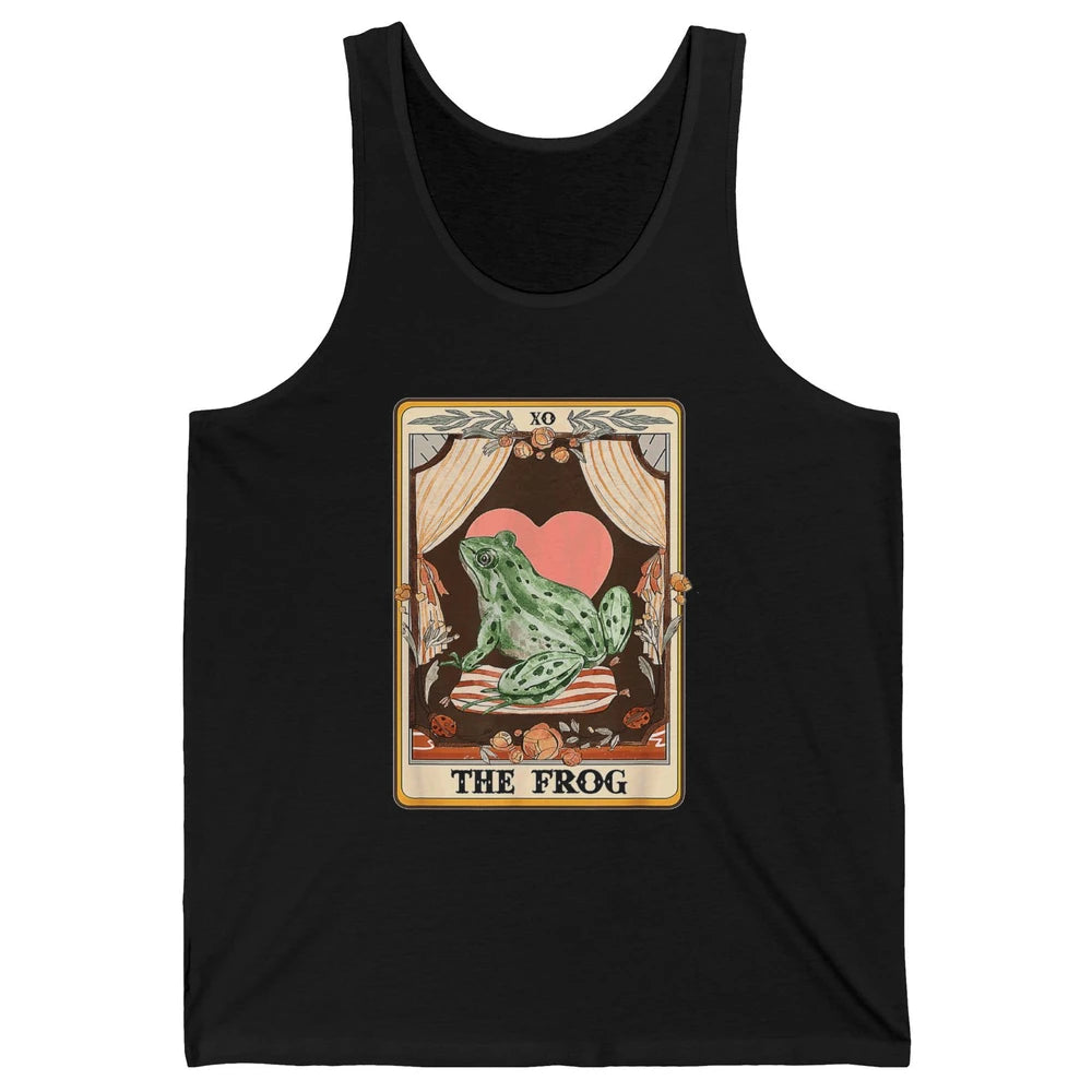 The Ginger Tarot Card Ginger Tabby Cat Ginger Cat Halloween Unisex Jersey Tank