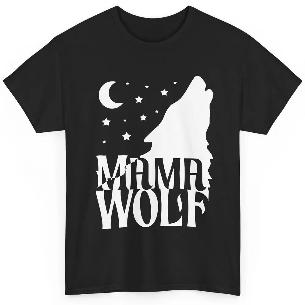 Wolf Pack Wolf Family Mama Wolf Matching Family Outfit Classic Unisex T-Shirt