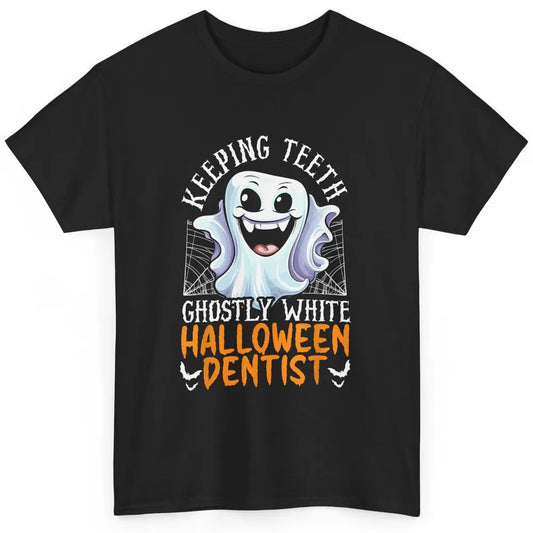 Dental Boo Crew Halloween Spooky Season Ghost Dentist Tooth Classic Unisex T-Shirt