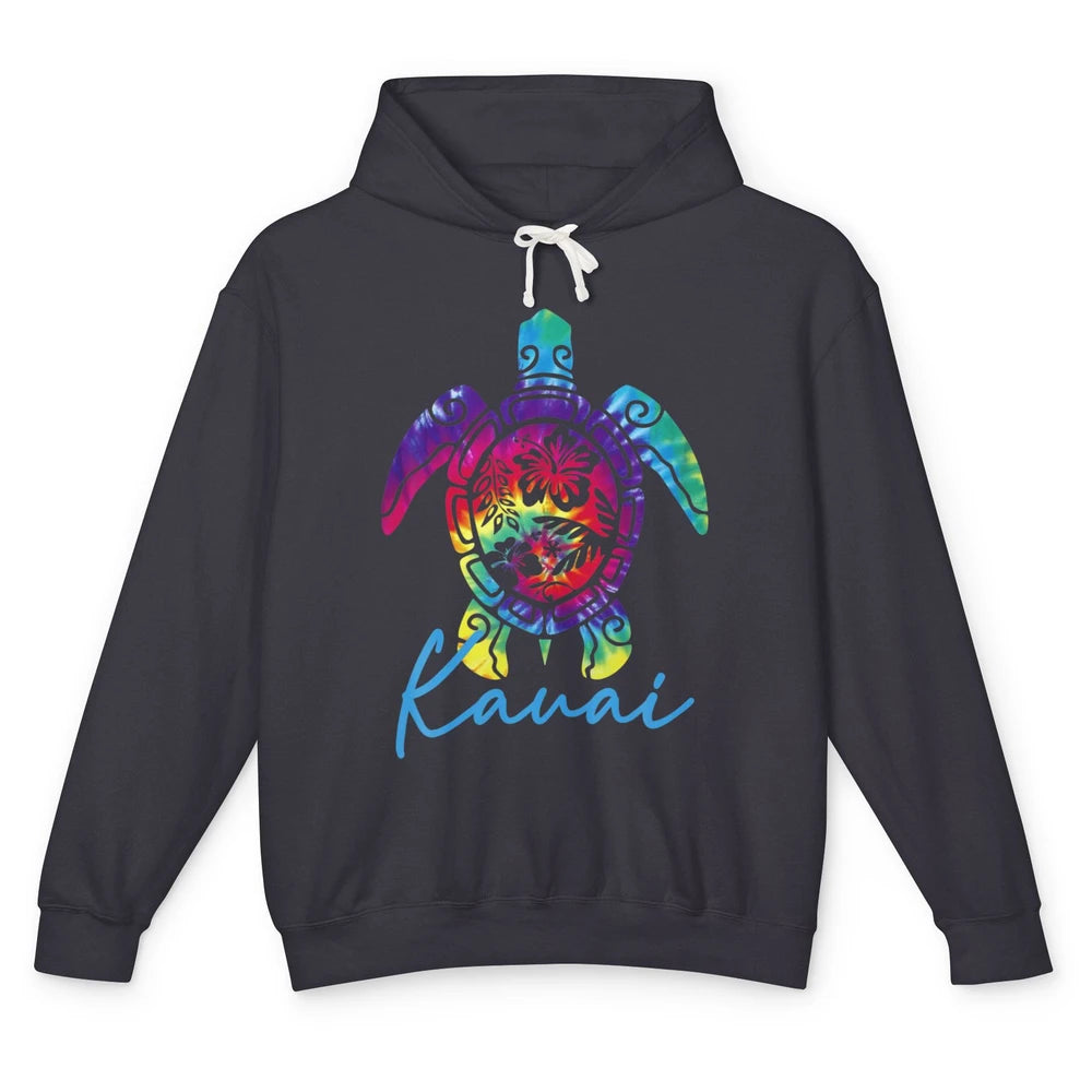 Cute Hawaiian Sea Turtle Kauai Hawaii Island Vacation Beach Unisex Lightweight Hoodie