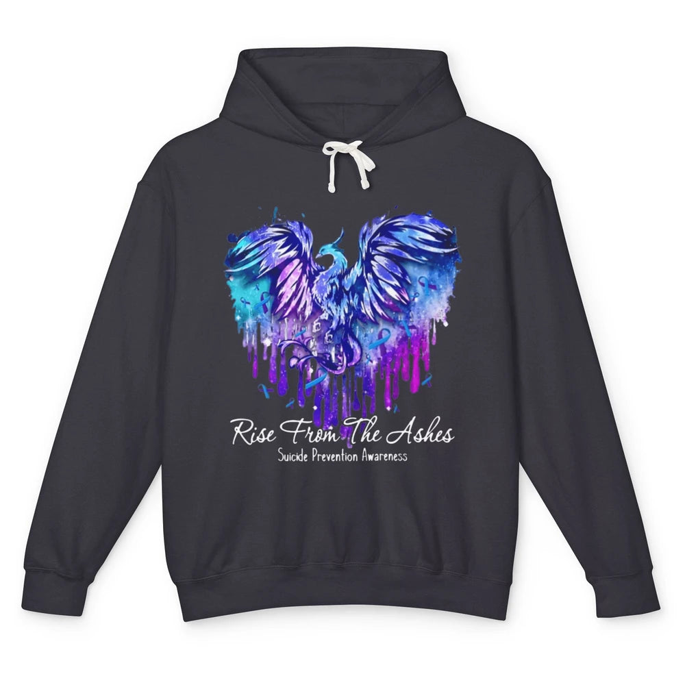 Phoenix Bird Warrior Love Suicide Prevention Awareness Month Unisex Lightweight Hoodie