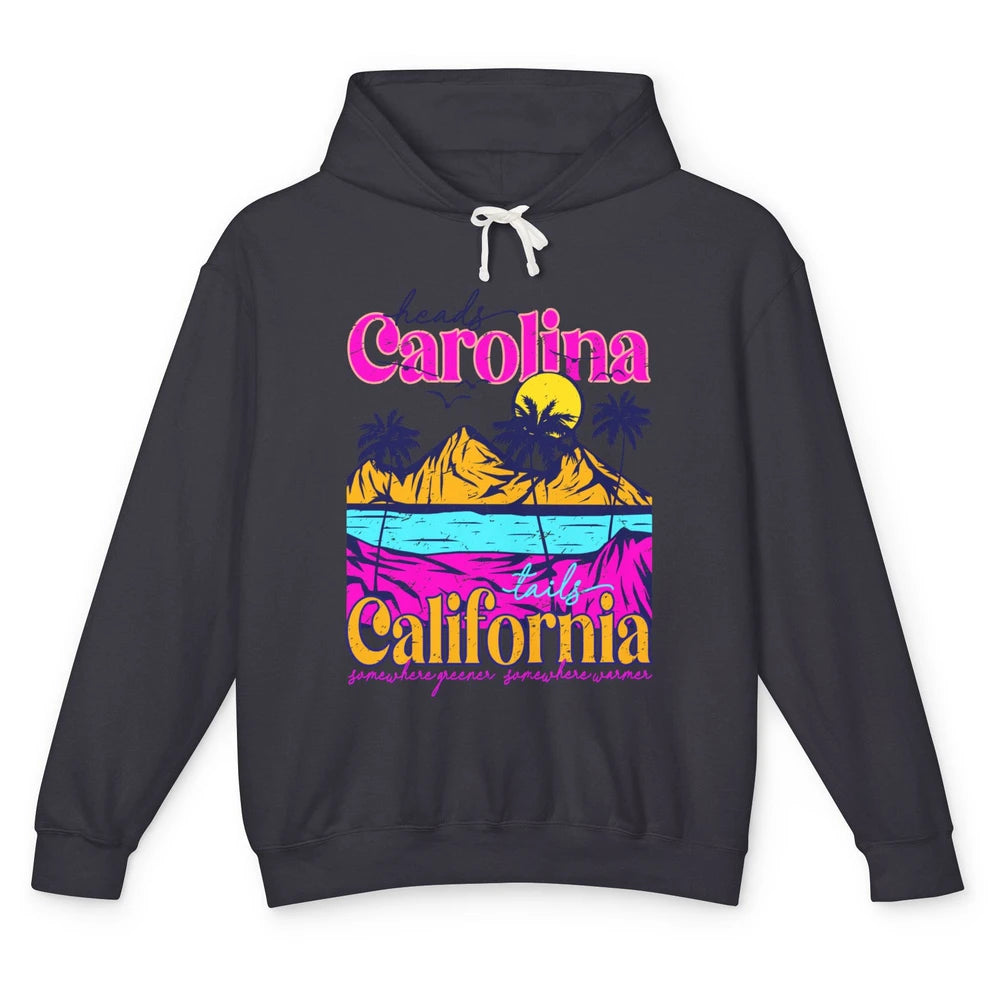 Heads Carolina Tail California Western Summer Beach Paradise Unisex Lightweight Hoodie