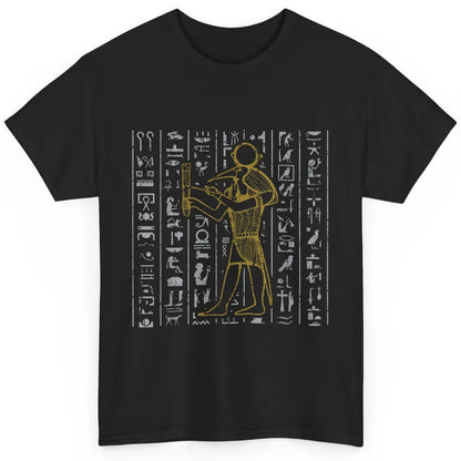 Ancient Egyptian Hieroglyphics Egypt Pyramid Archaeologist Classic Unisex T-Shirt