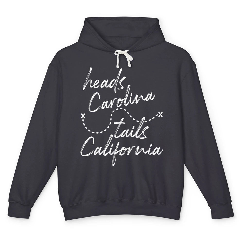 Retro 90s Heads Carolina Tail California Beach Summer Travel Unisex Lightweight Hoodie