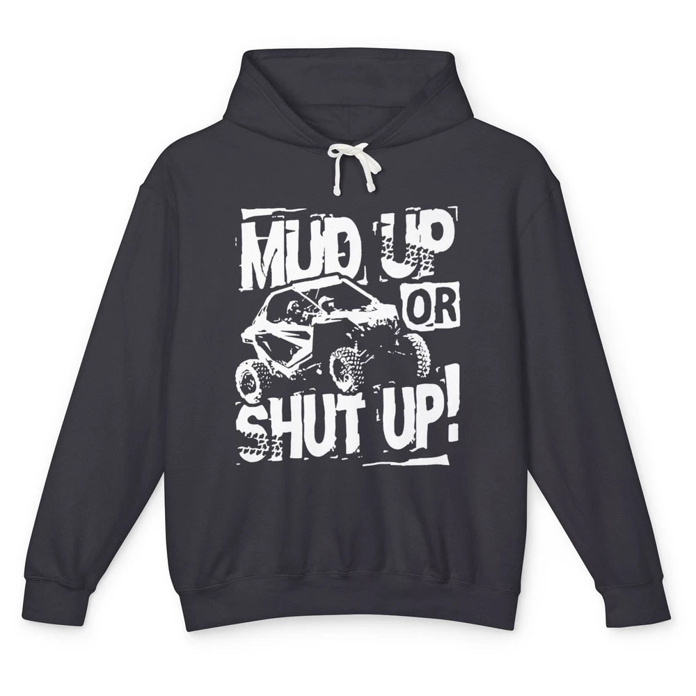 Retro UTV SXS Rider Mud Up ATV Offroad Riding SXS Rider Life Unisex Lightweight Hoodie