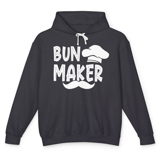 Bun Maker Bun Baker Pregnancy Announcement Baby Reveal Gift Unisex Lightweight Hoodie