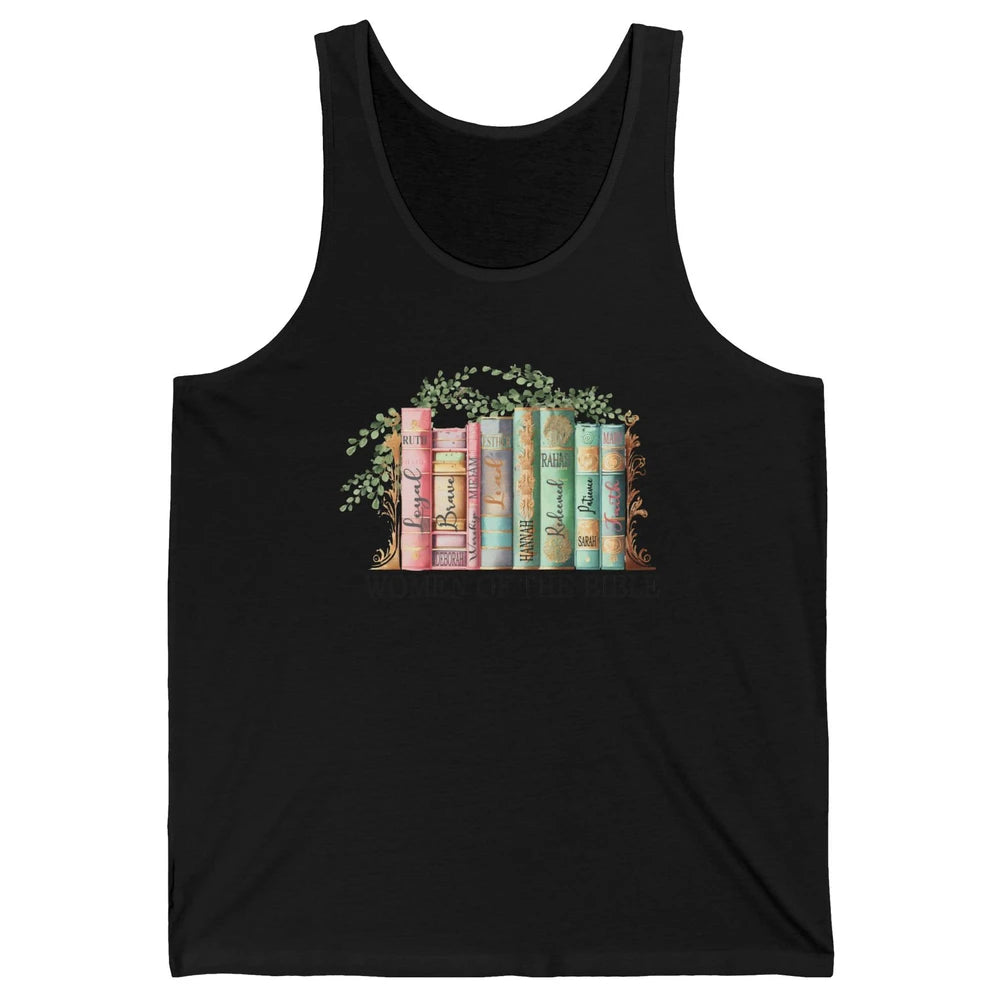 Wildflower Christian Women Of The Bible Religious Book Lover Unisex Jersey Tank