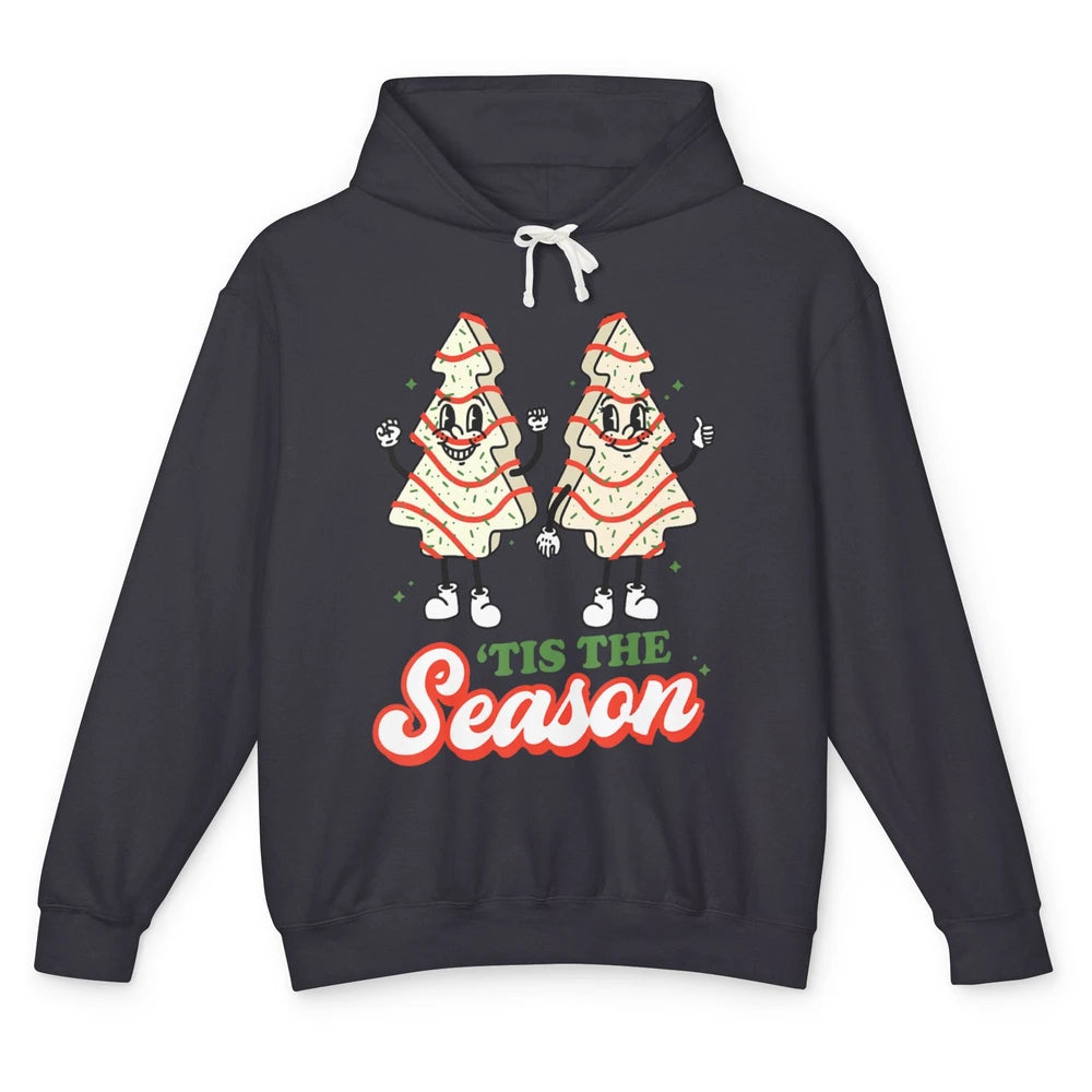 Merry Christmas Little Tis The Season Xmas Tree Cookies Snow Unisex Lightweight Hoodie