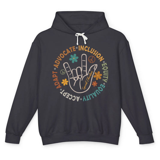 Special Education Teacher Aba Inclusion Sped Teacher Gift Unisex Lightweight Hoodie