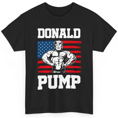 Donald Pump Gym Rat Make America Strong Again Trump 2024 Classic Unisex T-Shirt