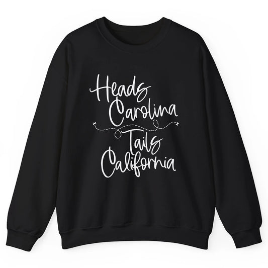 Vintage Heads Carolina Tail California Summer Beach Paradise Unisex Crewneck Sweatshirt