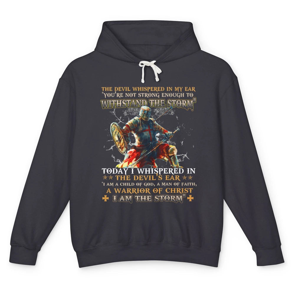 Crusader Knight Templar Warrior Of God Christ Retro Brother Unisex Lightweight Hoodie