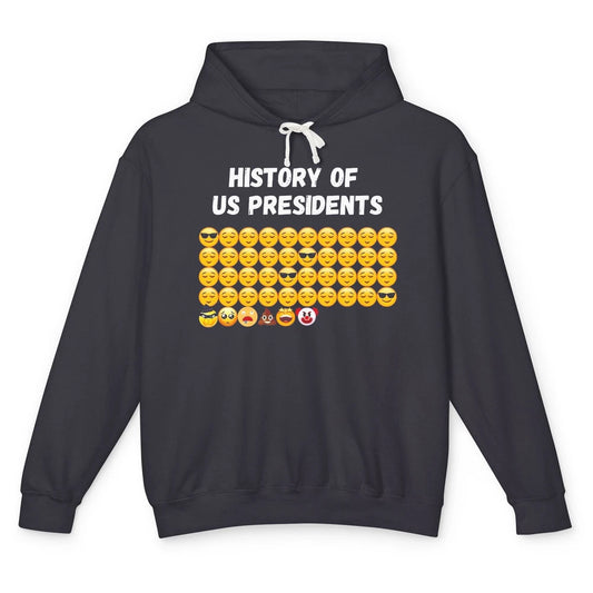 History Of Us Presidents Pro Trump Anti Biden Trump 2024 Unisex Lightweight Hoodie