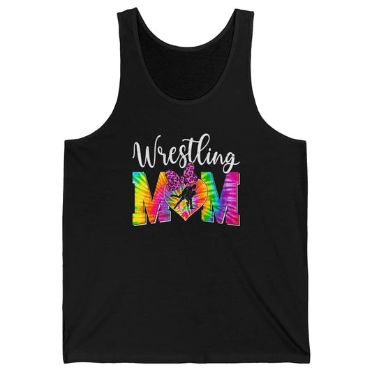 Vintage Sports Wrestling Mom Mama Martial Art Tie Dye Retro Unisex Jersey Tank