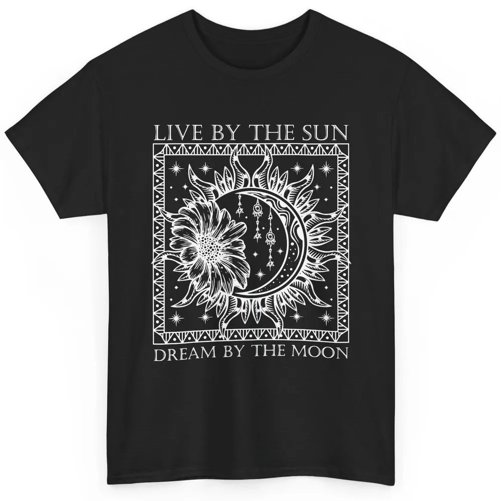 Aesthetic Mystical Sun Moon Gothic Boho Bohemian Astrology Classic Unisex T-Shirt