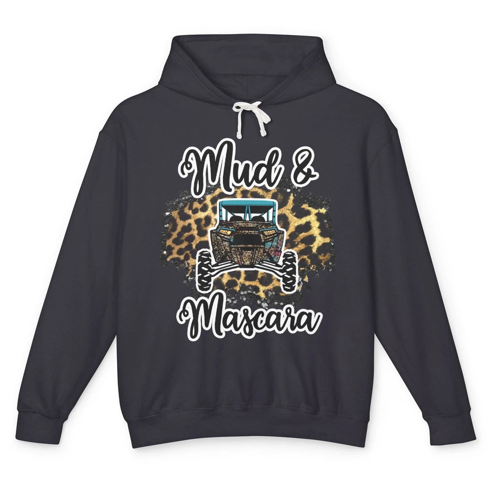 Mud and Mascara Leopard ATV Rider UTV Off-roading SXS Life Unisex Lightweight Hoodie