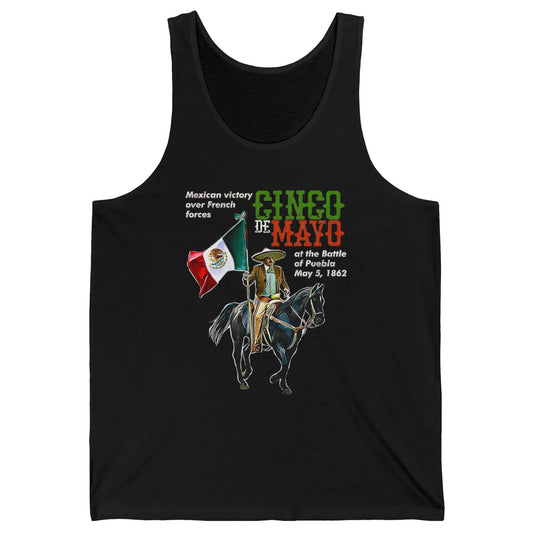 Battle Puebla May 5 1862 Cinco De Mayo Party Fiesta Mexican Unisex Jersey Tank