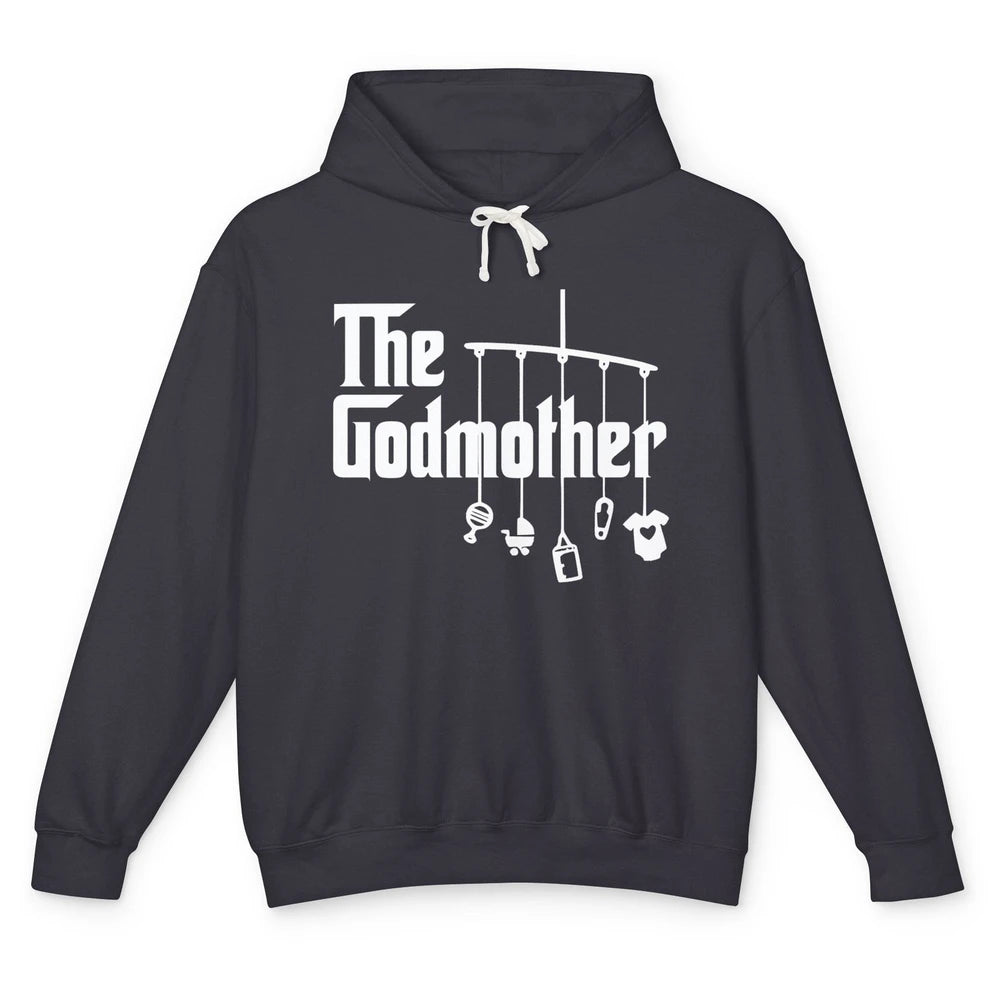 The Godmother First Mother's Day Mom Gift God Mother Unisex Lightweight Hoodie