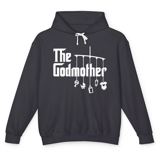 The Godmother First Mother's Day Mom Gift God Mother Unisex Lightweight Hoodie