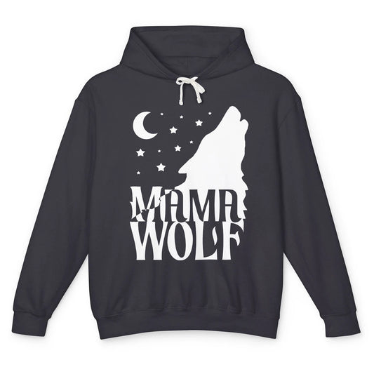 Wolf Pack Wolf Family Mama Wolf Matching Family Outfit Unisex Lightweight Hoodie