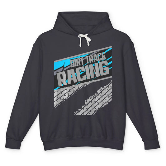 Dirt Track Racing Vintage Retro Sprint Car Speed Race Truck Unisex Lightweight Hoodie