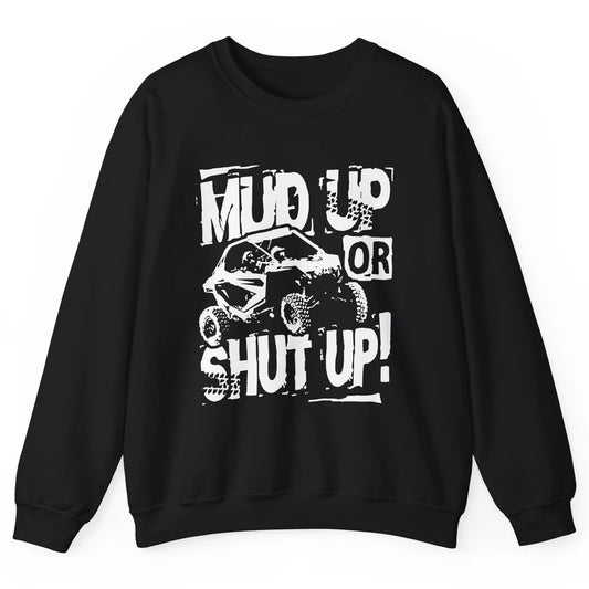 Retro UTV SXS Rider Mud Up ATV Offroad Riding SXS Life Gift Unisex Crewneck Sweatshirt