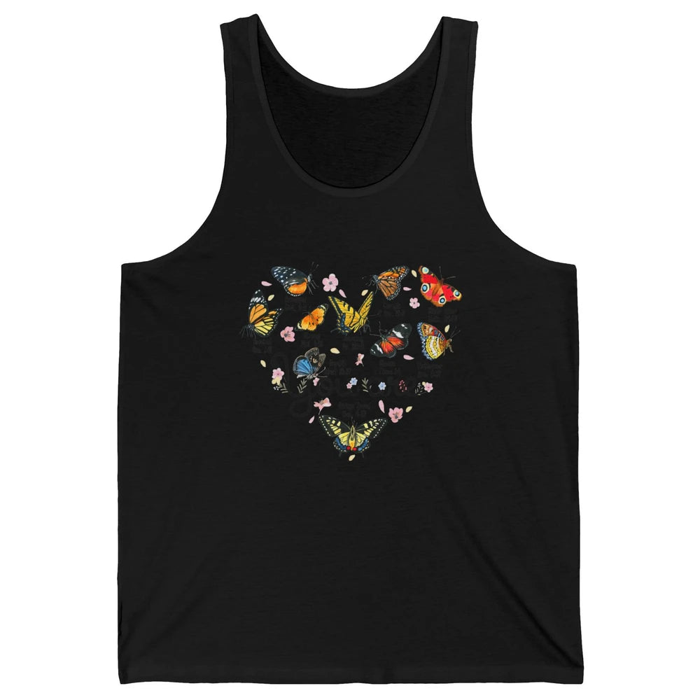 You Are Beautiful Bible Verse Butterfly Christian Jesus God Unisex Jersey Tank