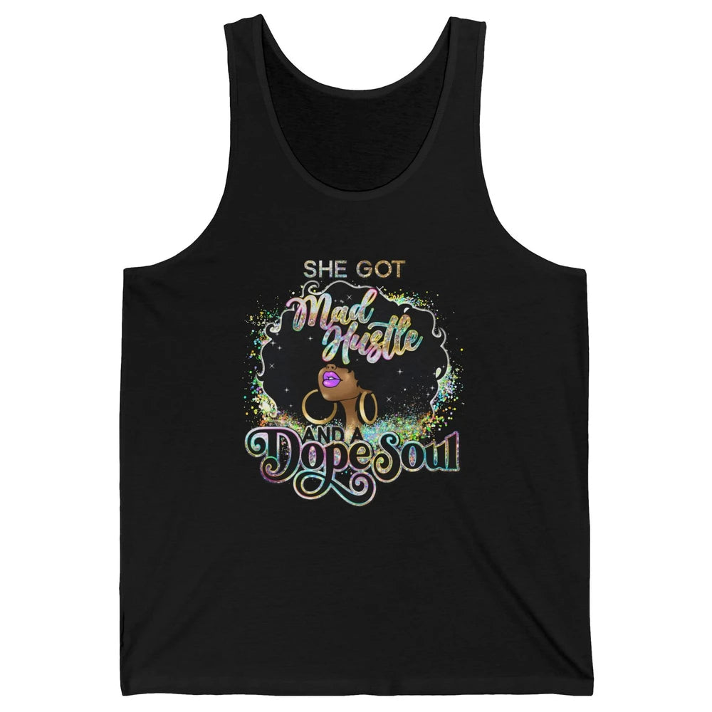 Black Girl She Got A Dope Soul Afro Women Christian Belief Unisex Jersey Tank